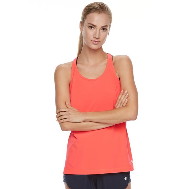 Women's Tek Gear&reg; Performance Strappy Racerback Tank, Size: Xs, Brt Pink
