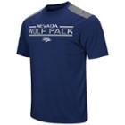 Men's Campus Heritage Nevada Wolf Pack Rival Heathered Tee, Size: Xl, Med Blue
