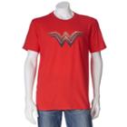 Men's Dc Comics Wonder Woman Logo Tee, Size: Small, Red