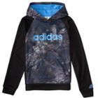 Boys 4-7x Adidas Digi Fusion Pullover Hoodie, Size: 6, Black