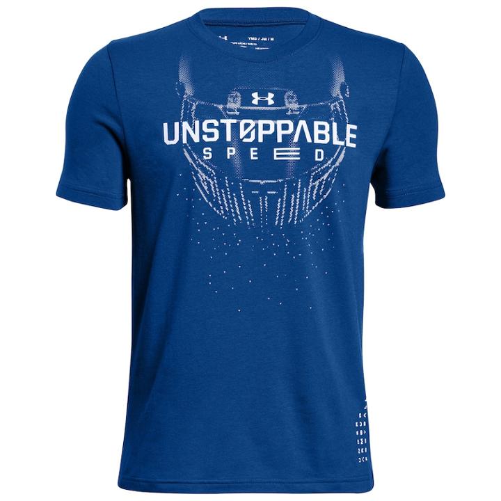 Boys 8-20 Under Armour Unstoppable Speed Tee, Size: Large, Blue