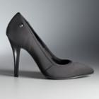 Simply Vera Vera Wang Essen Women's High Heels, Size: 8.5, Black