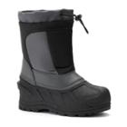 Itasca Cerebus Boys' Winter Boots, Size: 4, Black