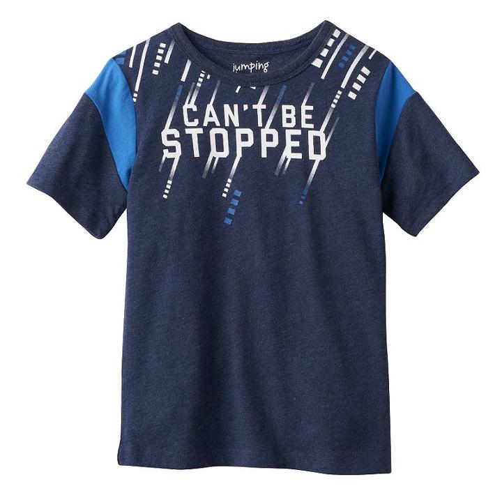 Boys 4-10 Jumping Beans&reg; Sports Graphic Tee, Size: 8, Blue