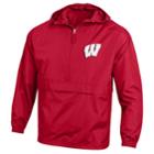 Men's Champion Wisconsin Badgers Pack 'n' Go Jacket, Size: Small, Red