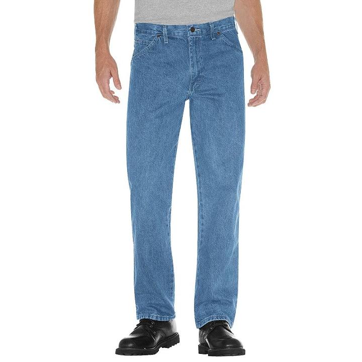 Dickies, Big & Tall Regular-fit Work Jeans, Men's, Size: 46x30, Blue