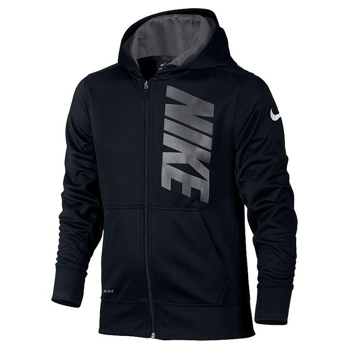 Boys 8-20 Nike Ko Fleece Hoodie, Boy's, Size: Medium, Grey (charcoal)