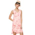 Madden Nyc Juniors' Tie-dye Open Back Dress, Girl's, Size: Medium, Brt Pink