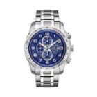 Bulova Watch - Men's Sport Marine Star Stainless Steel Chronograph - 96c121, Grey