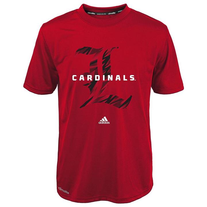 Boys 4-7 Adidas Louisville Cardinals Shock Energy Climalite Tee, Boy's, Size: M(5/6), Red