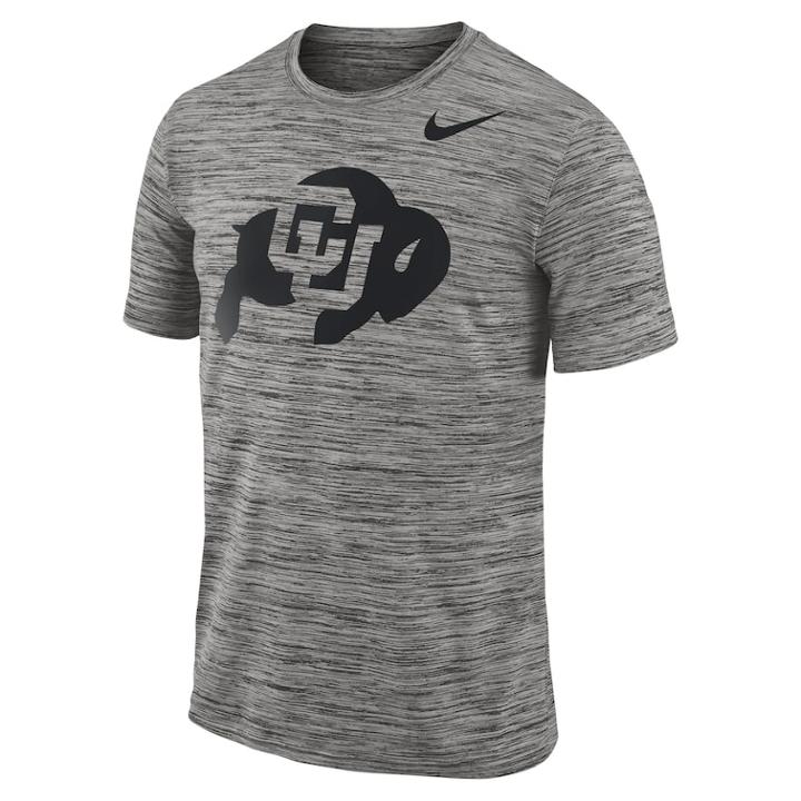 Men's Nike Colorado Buffaloes Travel Tee, Size: Small, Char