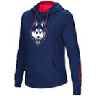 Women's Uconn Huskies Crossover Hoodie, Size: Xl, Dark Blue