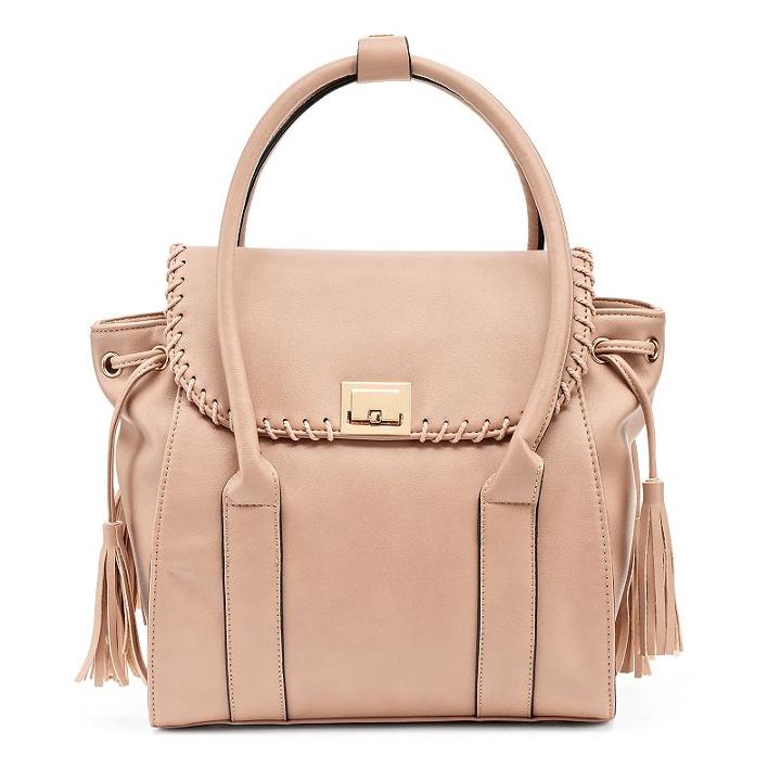 Olivia Miller Carey Whip-stitch Tote, Women's, Beige Oth