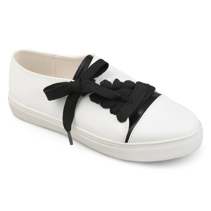 Journee Collection Sway Women's Sneakers, Size: Medium (12), White