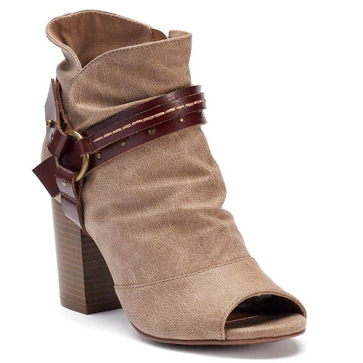 So&reg; Goals Women's Ankle Boots, Girl's, Size: Medium (8.5), Beige Oth