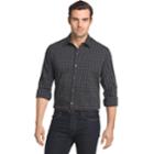 Big & Tall Van Heusen Traveler Stretch Classic-fit No-iron Button-down Shirt, Men's, Size: 3xb, Black