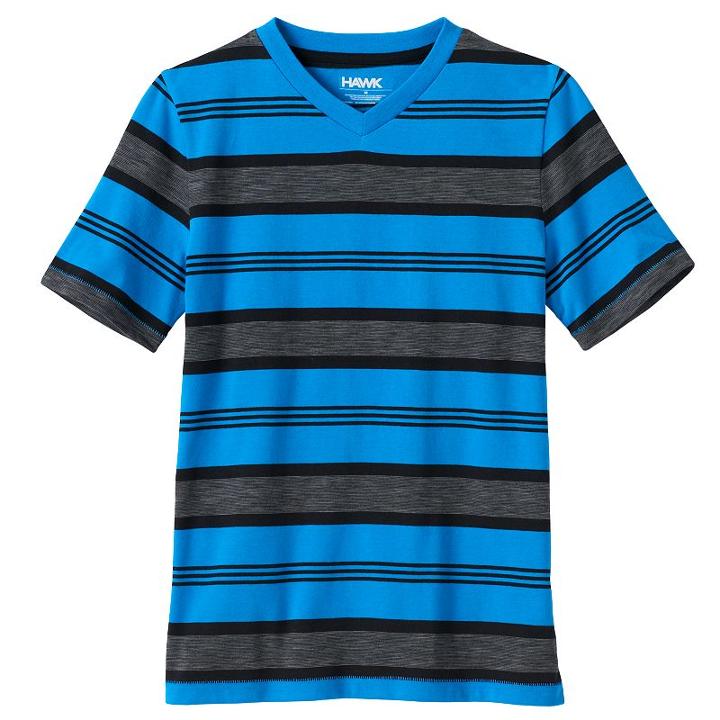 Boys 8-20 Tony Hawk Rugby Striped Tee, Boy's, Size: Xl, Blue (navy)