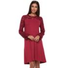 Women's Apt. 9&reg; Lace Yoke A-line Dress, Size: Xl, Red