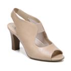 Lifestride Cameo Women's High Heel Pumps, Size: 7.5 Wide, Beig/green (beig/khaki)