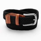 Boys 4-20 Izod Braided Stretch Belt, Boy's, Size: Small, Black
