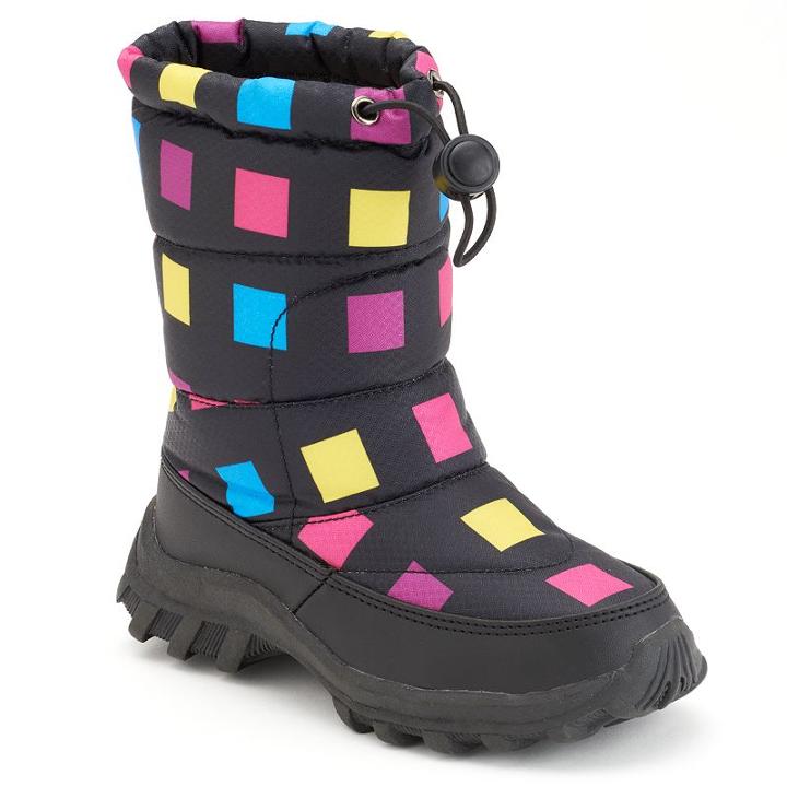 Itasca Snow Scamp Toddler Girls' Waterproof Winter Boots, Girl's, Size: 9 T, Oxford