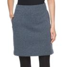 Woolrich Marled Fleece Skirt - Women's, Size: Medium, Turquoise/blue (turq/aqua)