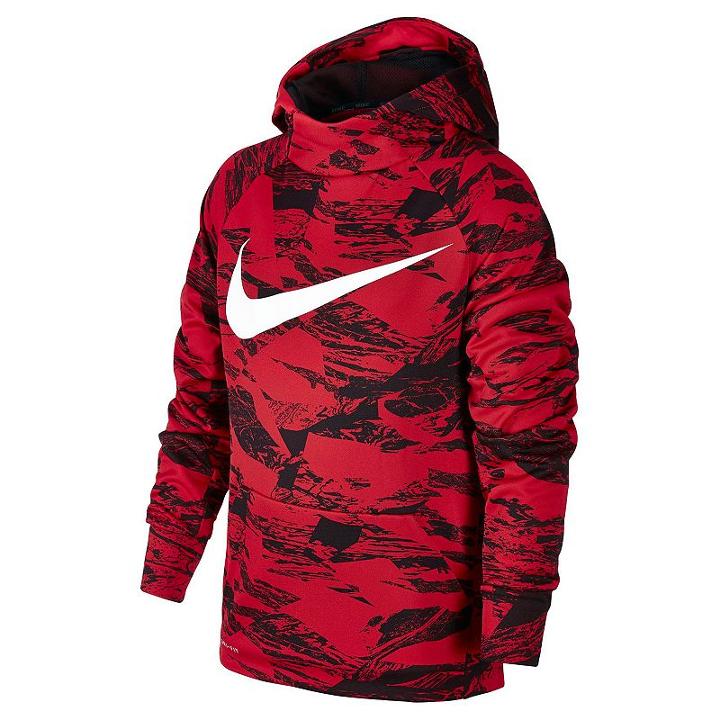Boys 8-20 Nike Therma Marbled Hoodie, Size: Xl, Dark Pink