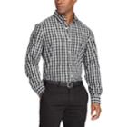 Big & Tall Chaps Classic-fit Button-down Shirt, Men's, Size: 4xb, Black