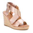 So&reg; Halibut Women's Wedge Sandals, Size: Medium (7), Pink