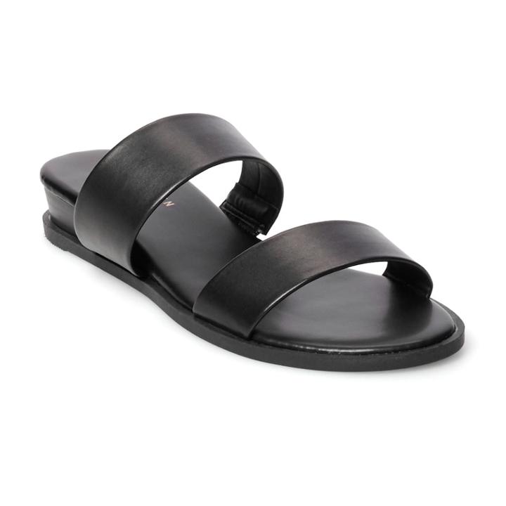 Lc Lauren Conrad Lupine Women's Wedge Sandals, Size: 7.5, Black