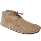 Men's Texas Longhorns 2-eye Chukka Boots, Size: 8, Beig/green (beig/khaki)
