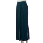Women's Studio 253 Shirred Maxi Skirt, Size: Xl, Med Blue