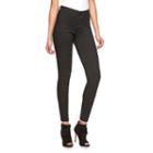 Women's Jennifer Lopez Skinny Jeans, Size: 6 T/l, Black