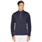 Men's Grand Slam Motionflow 360 Regular-fit Quarter-zip Golf Pullover, Size: Xl, Med Blue