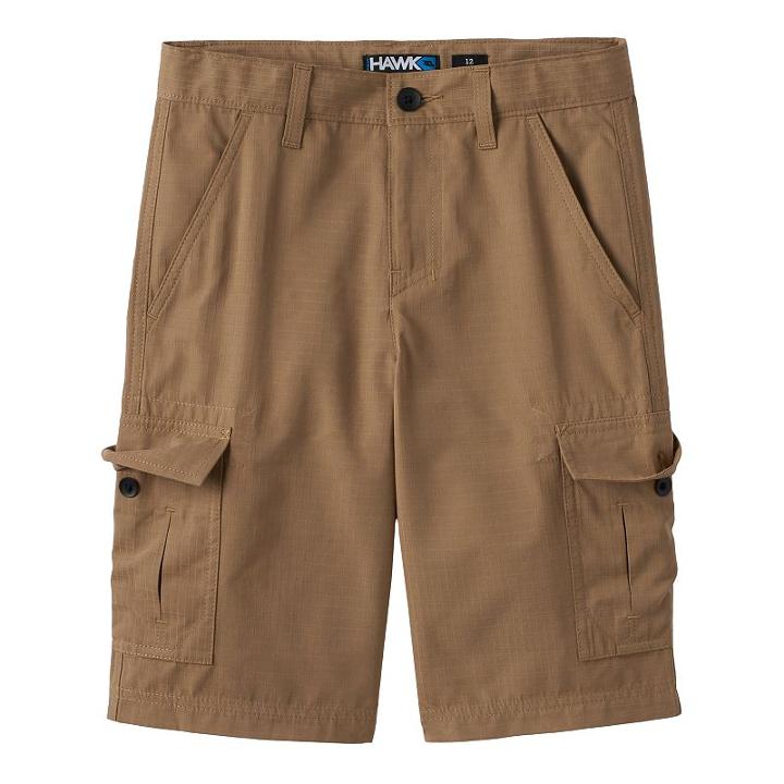 Boys 8-20 Tony Hawk&reg; Ripstop Cargo Shorts, Boy's, Size: 18, Med Brown
