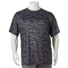 Big & Tall Russell Sublimated Dri-power Performance Tee, Men's, Size: Xxl Tall, Dark Grey