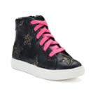 So&reg; Splatter Star Girls' Sneakers, Size: 13, Black