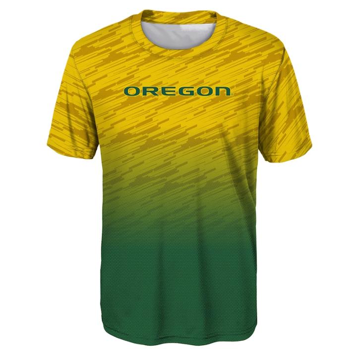 Boys 8-20 Oregon Ducks Propulsion Tee, Size: M 10-12, Gold