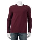 Men's Apt. 9&reg; Modern-fit Core Solid Tee, Size: Xl, Dark Red