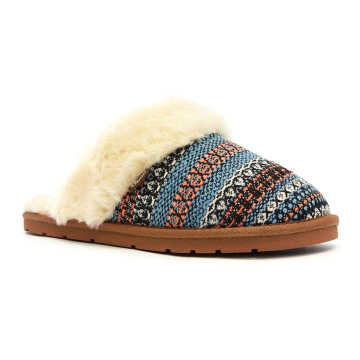 Lamo Juarez Women's Scuff Slippers, Size: Small, Dark Blue