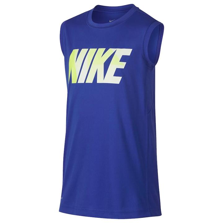 Boys 8-20 Nike Legacy Muscle Tee, Size: Medium, Dark Blue