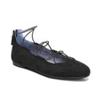 Dr. Scholl's Glory Women's Lace-up Flats, Size: Medium (10), Black