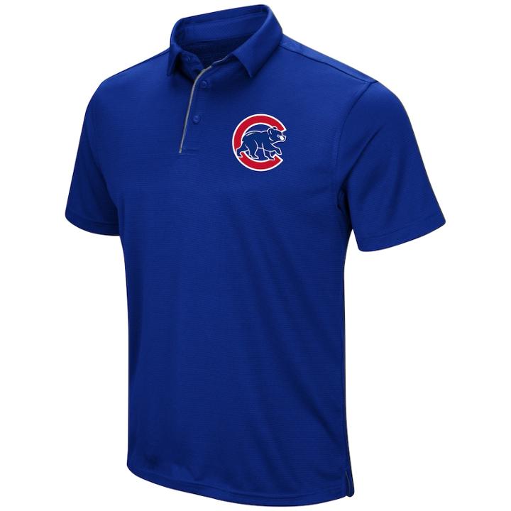 Men's Under Armour Chicago Cubs Tech Polo Shirt, Size: Large, Brt Blue
