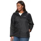 Plus Size Columbia Grey Skies Waterproof Jacket, Women's, Size: 2xl (charcoal)