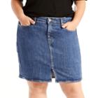 Plus Size Levi's Icon Jean Skirt, Women's, Size: 20 W, Med Blue