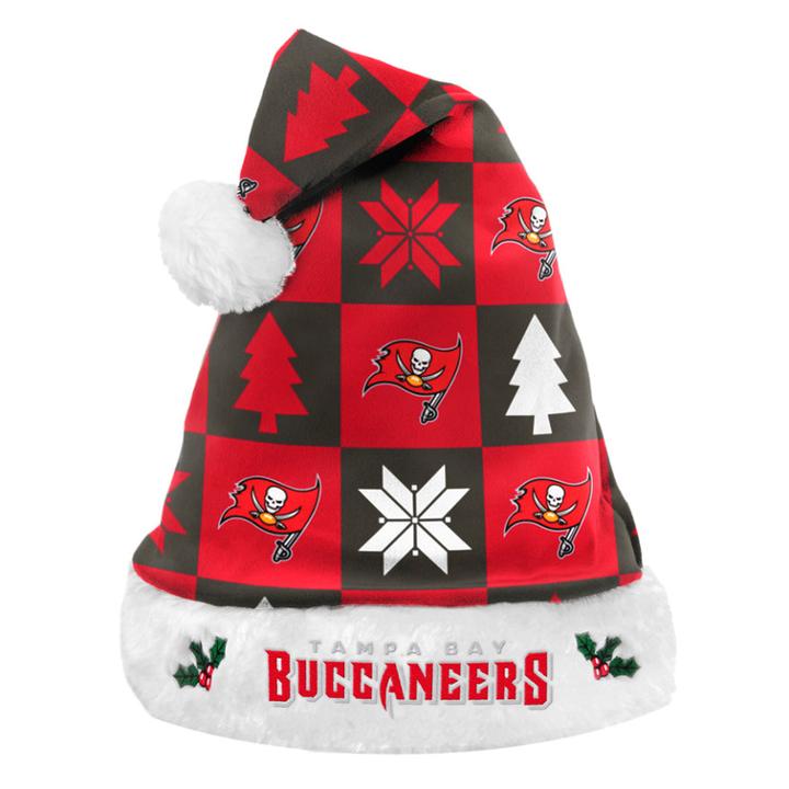 Foco Tampa Bay Buccaneers Christmas Santa Hat, Multicolor