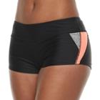 Women's Rbx Colorblock Boyshort Bottoms, Size: Medium, Orange