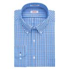 Men's Izod Solid Twill Regular-fit Button-down Collar Dress Shirt, Size: 15-32/33, Turquoise/blue (turq/aqua)