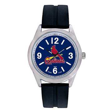 Game Time, Men's St. Louis Cardinals Varsity Watch, Black