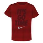 Boys 4-7 Nike Dri-fit It's Go Time Graphic Tee, Size: 5, Brt Red
